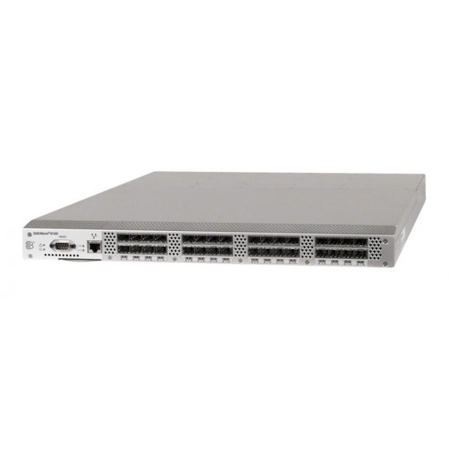 Brocade Dell Silkworm 4100 4GB/s FC Fibre Channel 32-portový switch SAN
