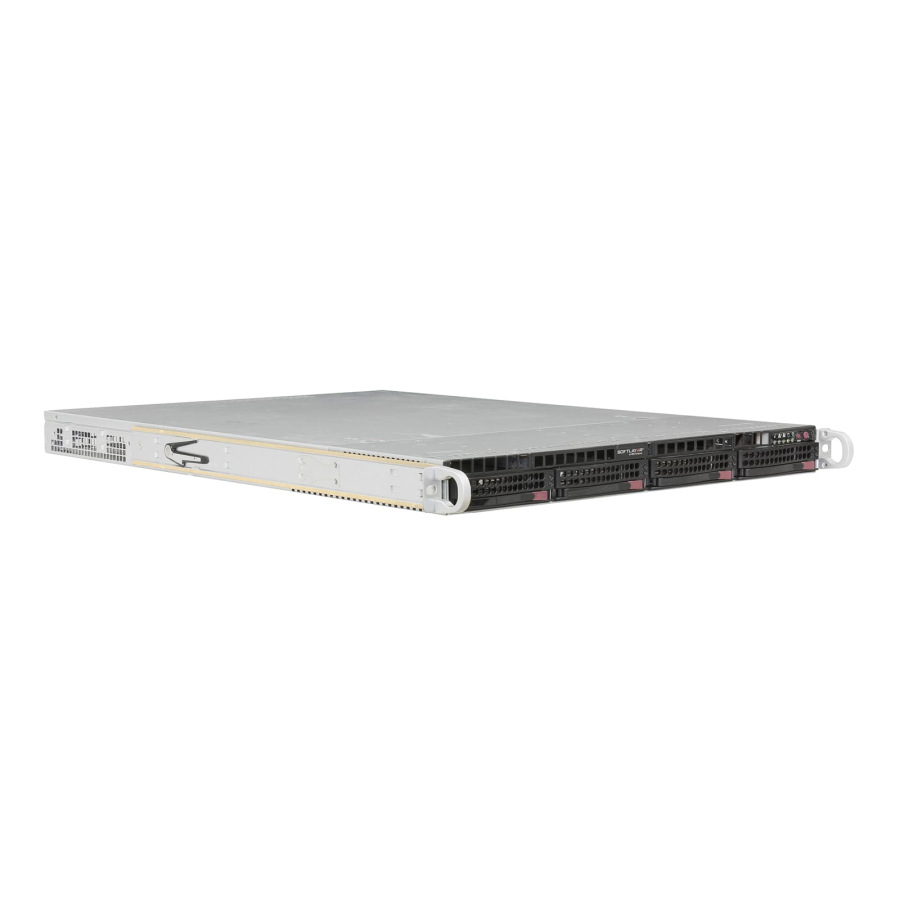 Supermicro CSE-815 1U Rack Server | 2× Xeon E5-2650 v4 | 24TB SAS