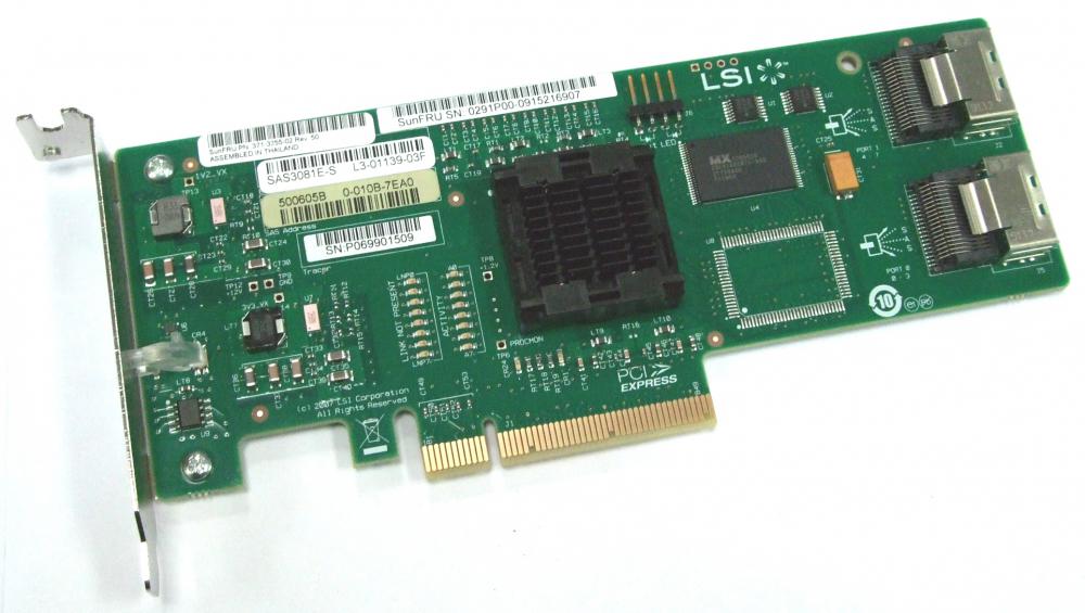 LSI SAS3081E-S SAS PCIe RAID Controller Low Profile