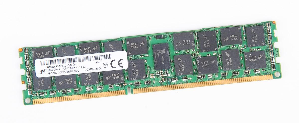 16GB PC3-12800R DDR3 1600MHz ECC Registered