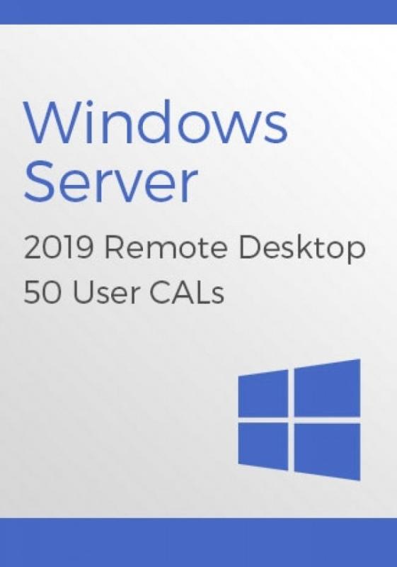 Windows Server 2019    50 User CAL