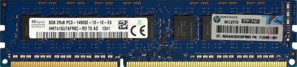 8GB PC3-14900E DDR3 1866MHz ECC Unbuffered