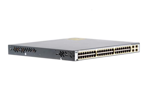 Cisco - WS-C3750G-48TS-S - Catalyst 3750 48 10/100/1000T + 4 SFP Standard Multilayer