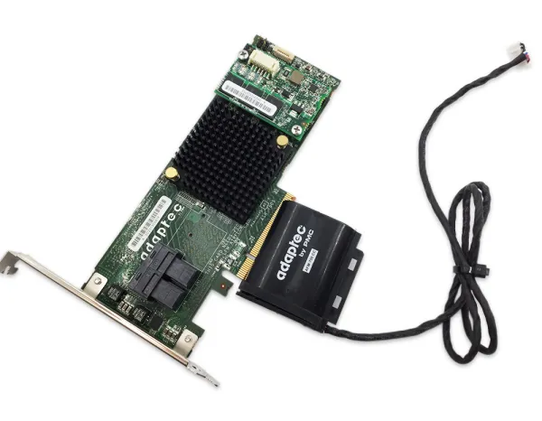 Karta adaptéra Adaptec ASR-7805 1G Cache PCIe SAS SATA 6 GB RAID 0156 s káblami