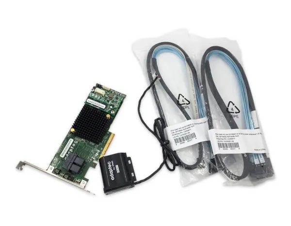 Karta adaptéra Adaptec ASR-7805 1G Cache PCIe SAS SATA 6 GB RAID 0156 s káblami