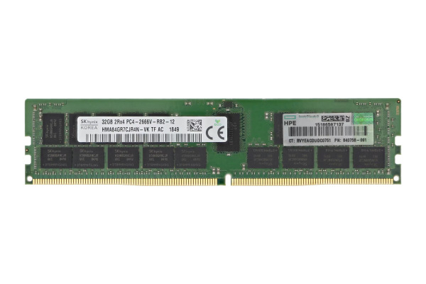HP 840758-091 32GB (1x32GB) DDR4 2666 (PC4 21300) ECC Registered RDIMM