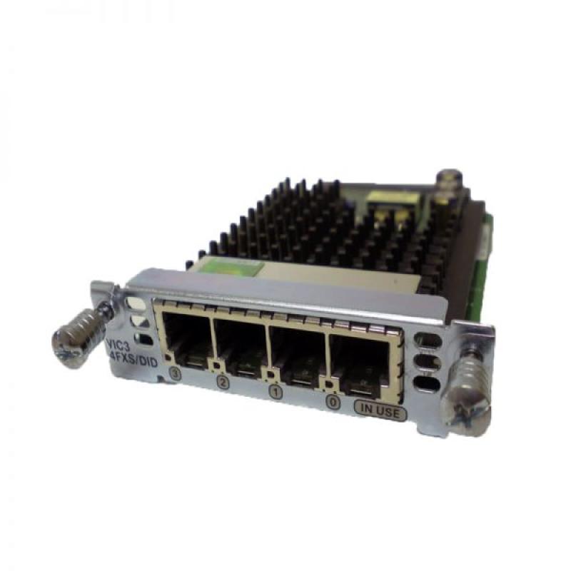 VIC3-4FXS/DID Router Voice Interface Card