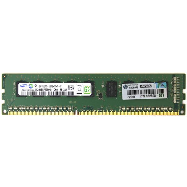 2GB PC3-12800E DDR3 1666MHz ECC Unbuffered